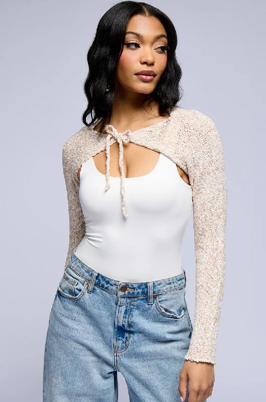 EAST HAMPTON KNIT SPRING BOLERO