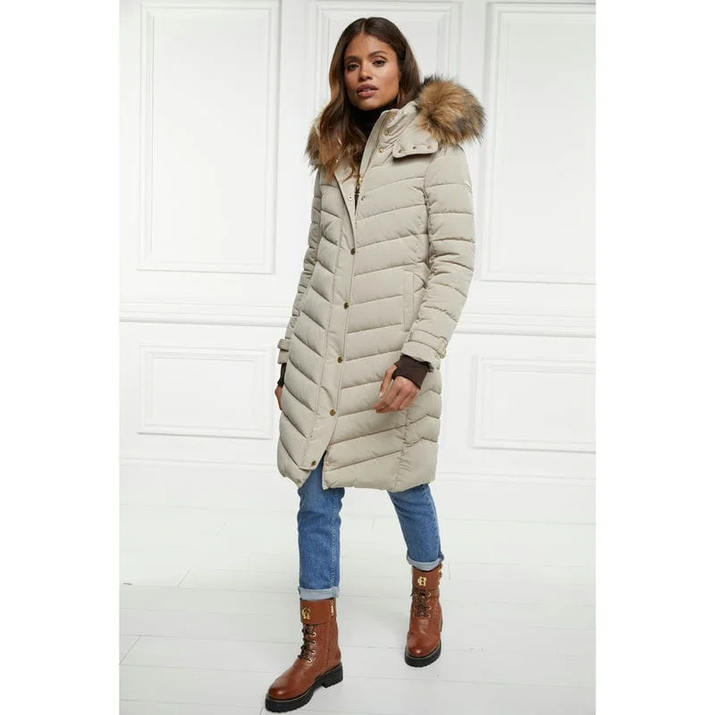 Holland Cooper Chamonix Ladies Coat - Stone