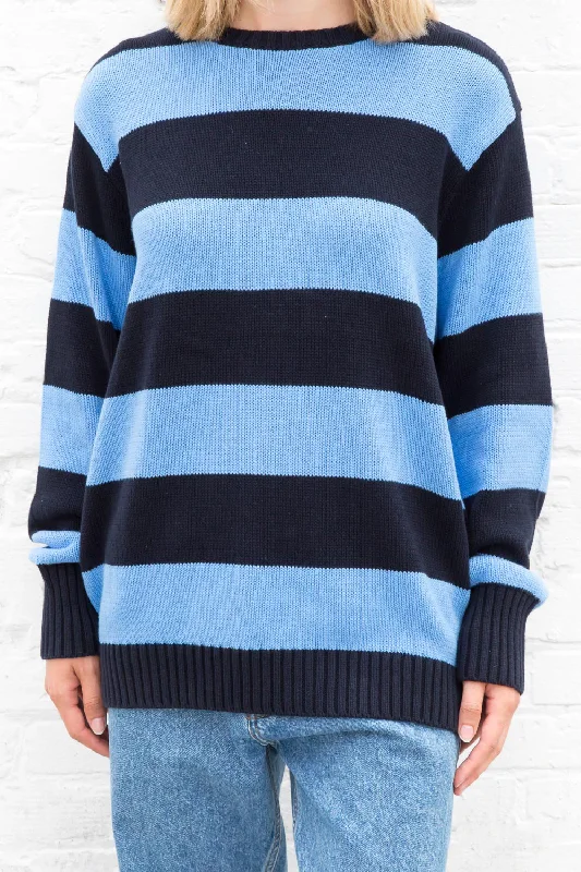 Light Blue and Navy Stripes