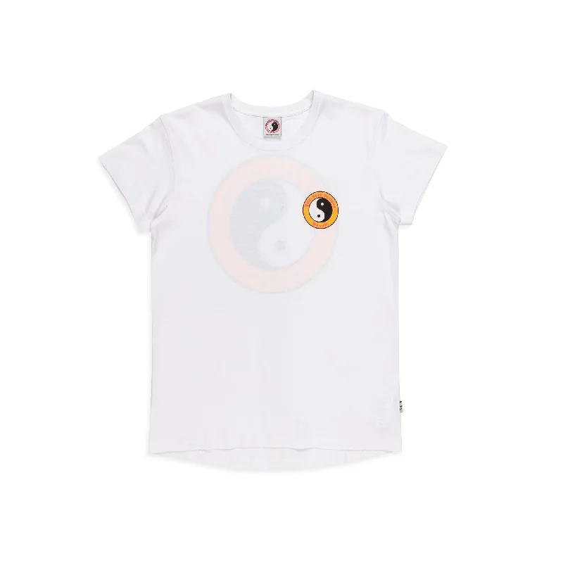 Women YY Logo S/S Tee - White