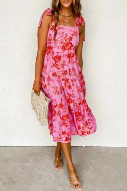 Dawn Tiered Floral Dress