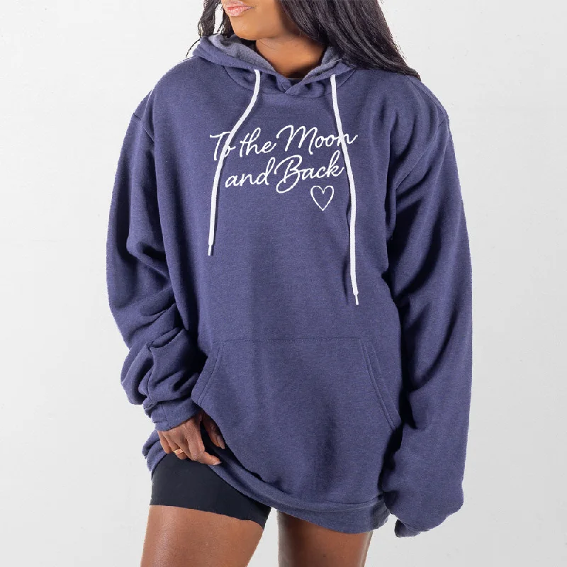 Moon and Back Giant Hoodie