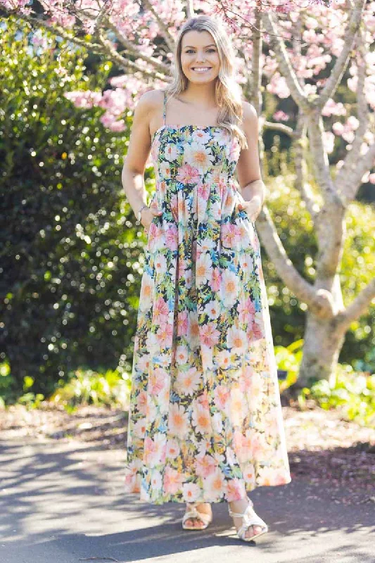 Luna Maxi Dress Floral