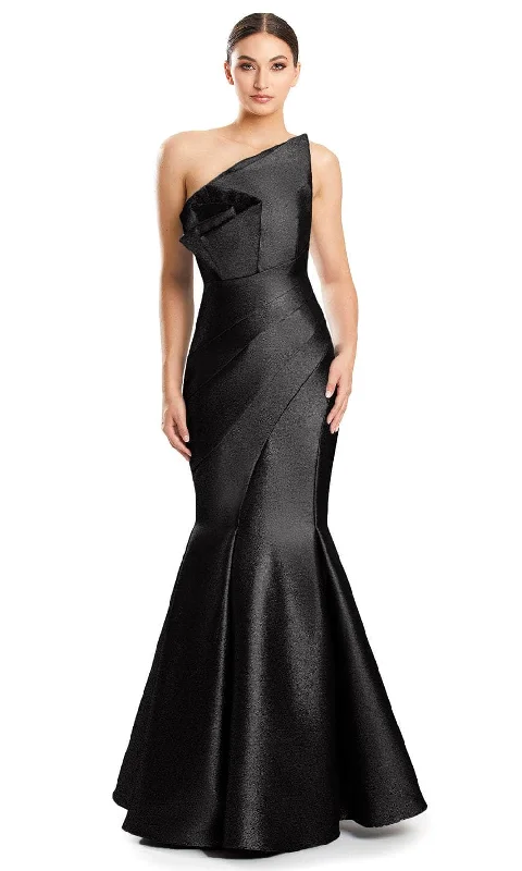 Alexander by Daymor 1879F23 - Asymmetrical Mermaid Evening Dress