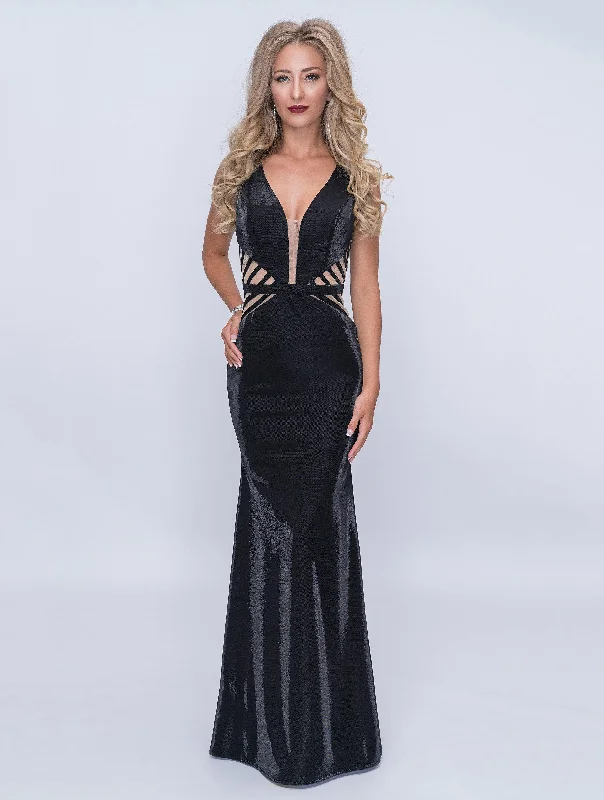 Nina Canacci Prom Long Formal Sleeveless Dress 6514