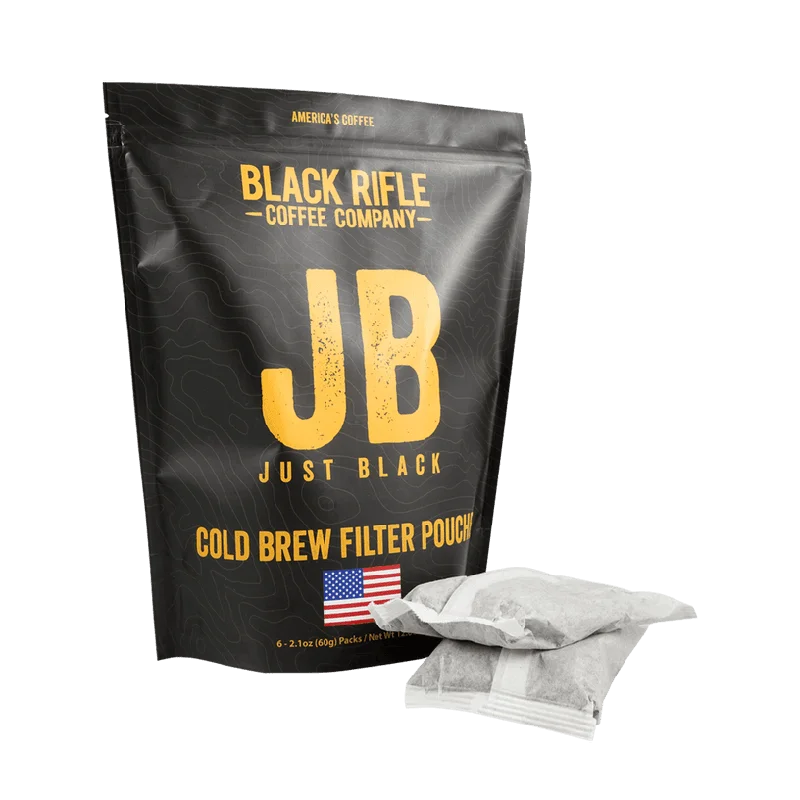 Just Black Cold Brew Coffee Packs - Medium Roast