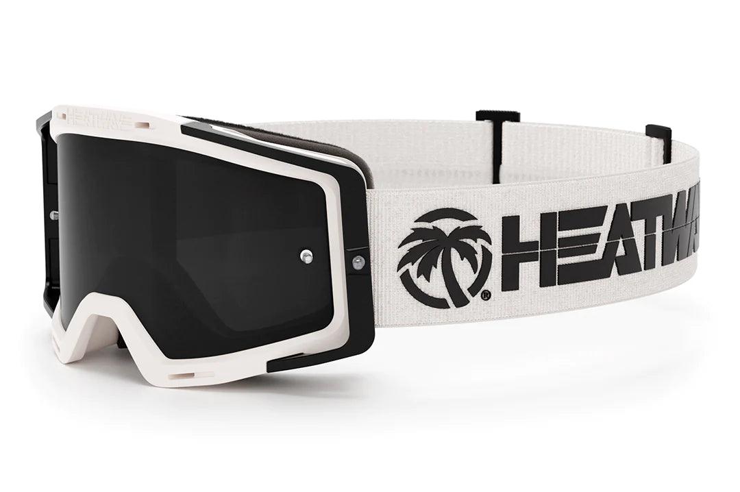 HWV MXG-250 Motosport Goggle Billboard Icon White