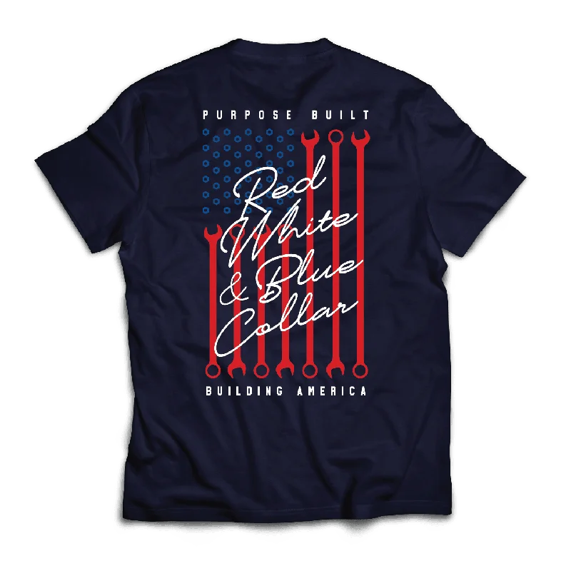 Hang em' High Tee, Navy